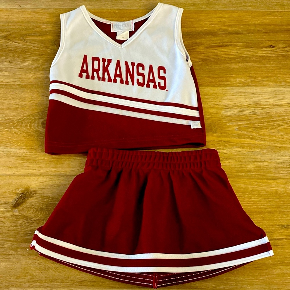 Razorback cheer outfit